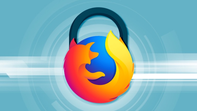 Firefox lock logo