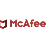 McAfee logo on white background