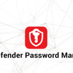 Graphic of Bitdefender Password Manager logo with shield icon